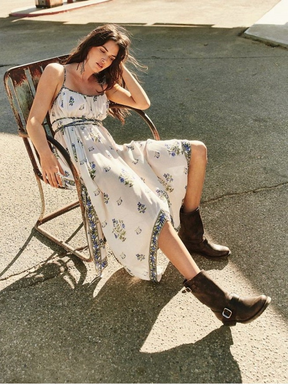 NWT Free People Nouveau Maxi Dress Size L